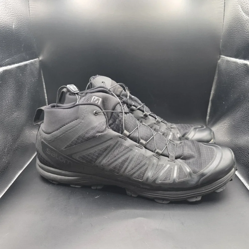 Salomon Speed Assault 2 Mens 14 Black Tactical Utility Boots 415196 NO INSOLE